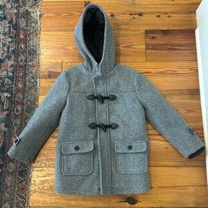 Kids Mayoral toggle coat, six toddler.